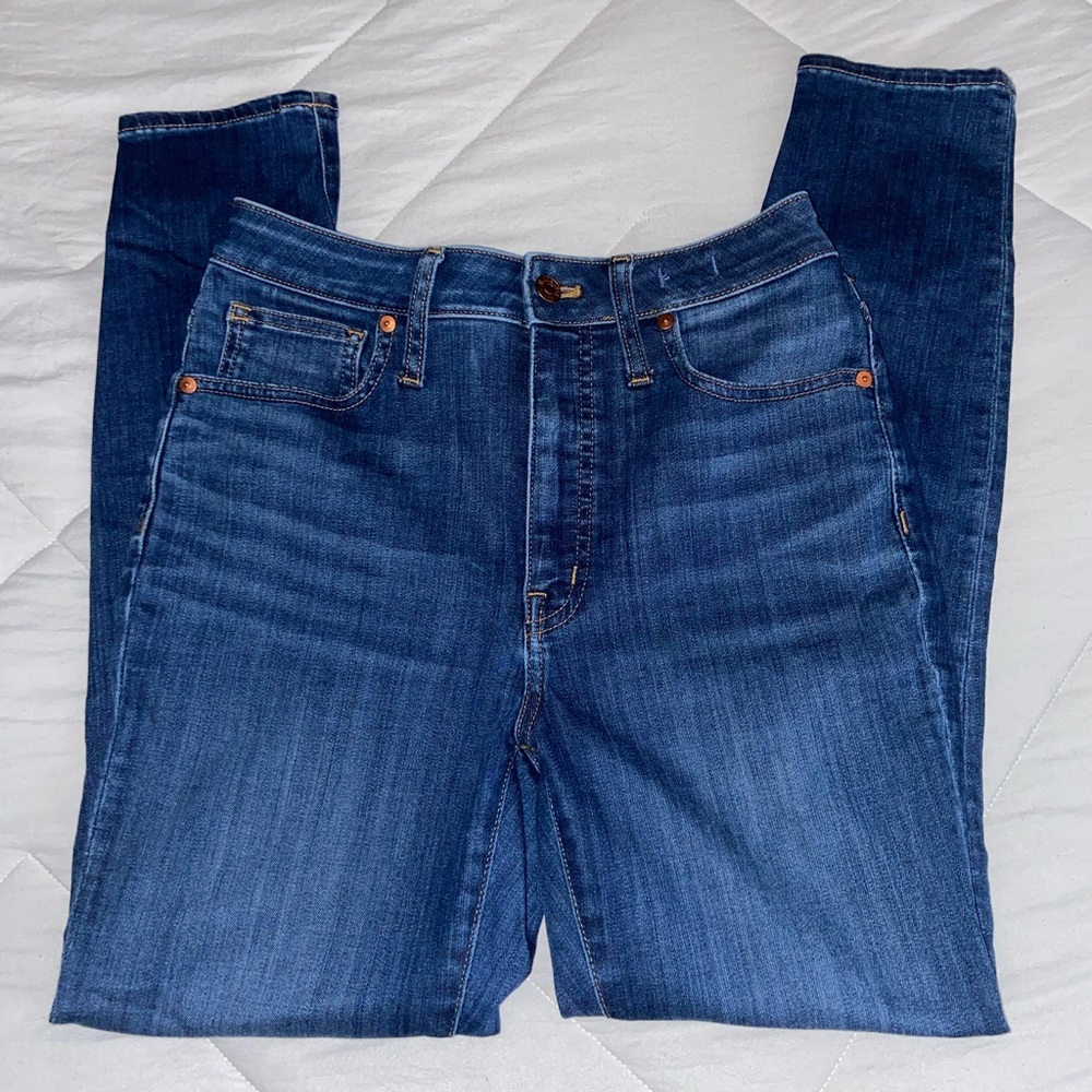 Madewell curvy high rise skinny Jean size 27